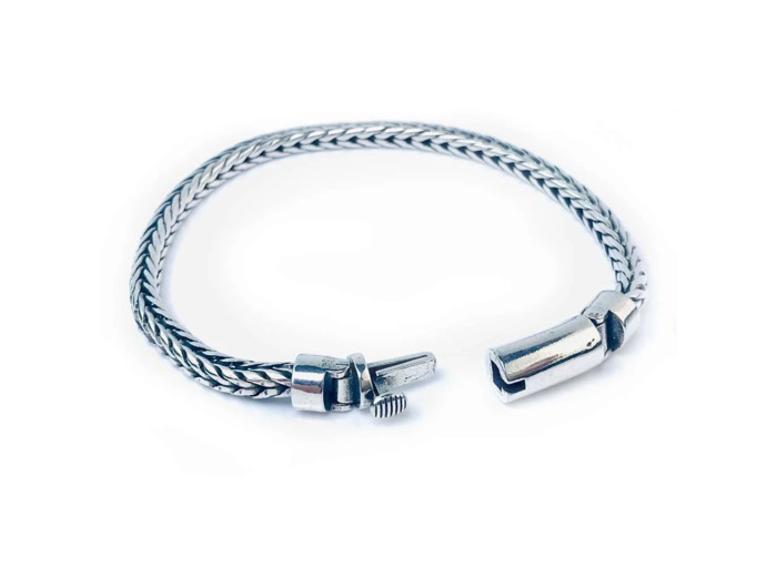 Bracelet Argent 925 Sterling Homme - Fait Main