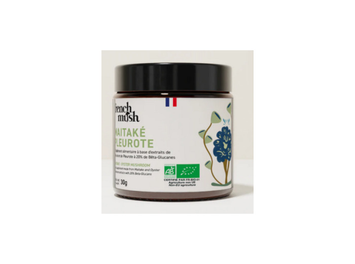 Poudre de Maïtake et Pleurote 30g