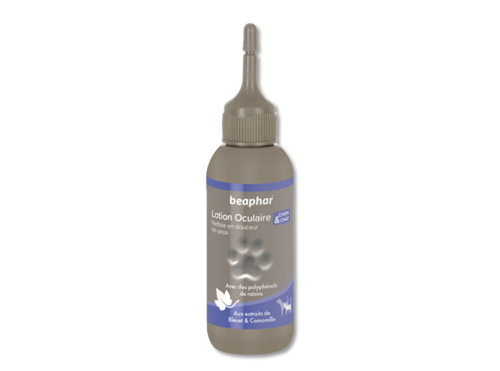 Lotion nettoyante yeux pour chien et chat -BEAPHAR