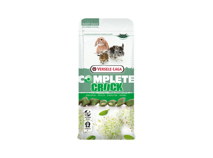 Crock Complete fourré aux herbes tous rongeurs - 50g