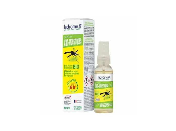 Spray Anti-moustiques aux Huiles Essentielles Bio-50ml-Ladrôme