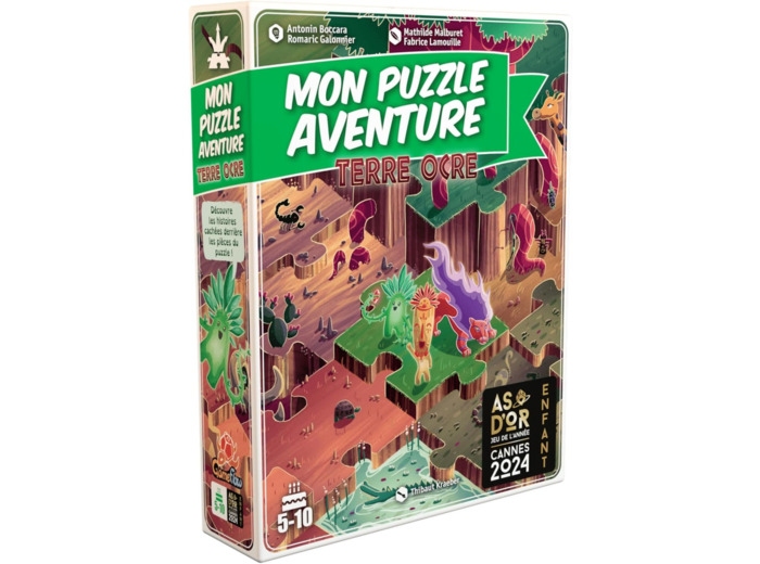 Mon puzzle aventure : Terre ocre