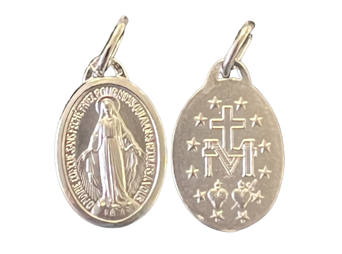 Médaille 17mm en Argent 925 - MIRACULEUSE