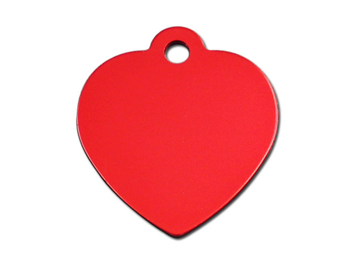 Grand coeur rouge - 3.5x3.5cm