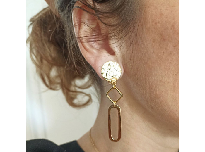 Boucles d'oreilles Cassandre à clip