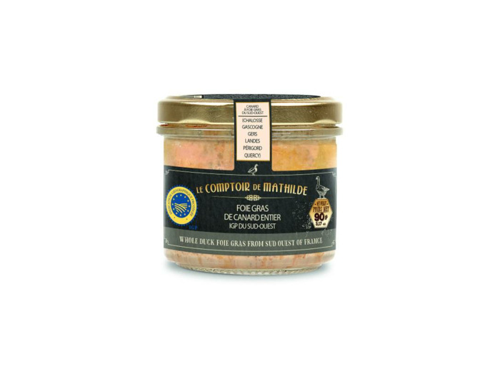 Foie Gras de Canard Entier IGP Sud Ouest 90G