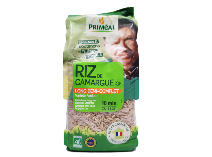 Riz de Camargue Long Demi-Complet Bio 500g