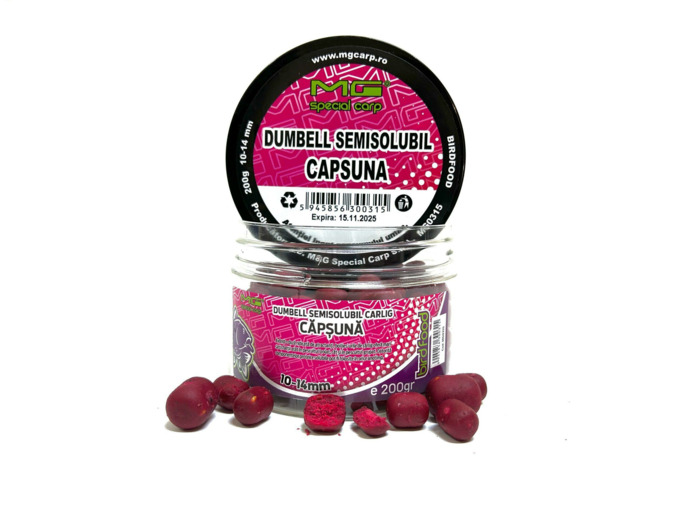 dumbell semi soluble fraise10-14