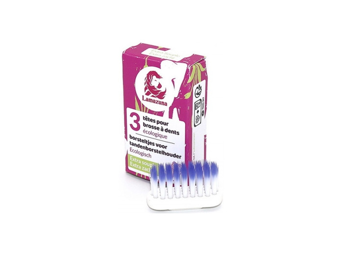 Recharge 3 têtes de brosse à dents Extra Souple