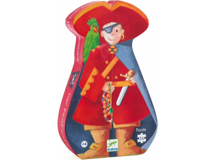 Puzzle 36 pcs - Le pirate et son trésor