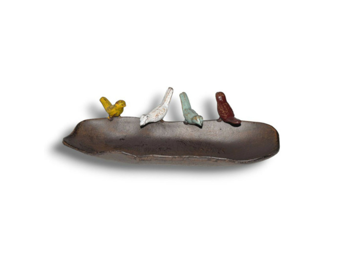 Mangeoire Arc en ciel gourmand 25x11x6cm