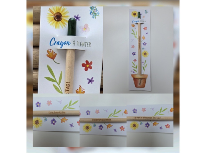 Crayon à planter 🌸