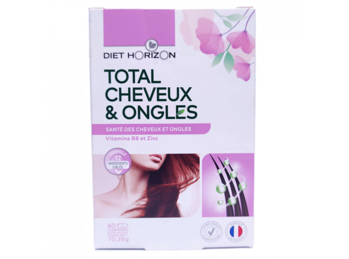 Total Cheveux & Ongles - 60 comprimés