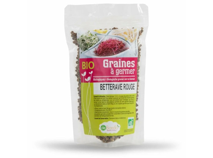 Graines à Germer de Betterave Rouge Bio-100g-DeBardo