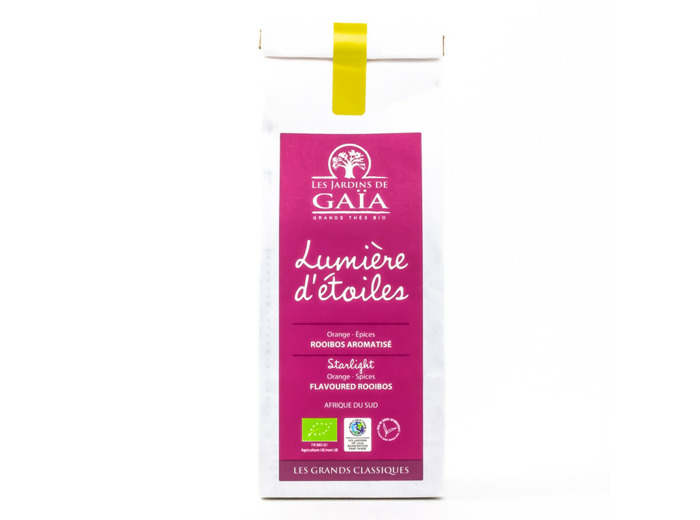Rooibos Orange et Épices Lumière d'Étoiles Bio 100g