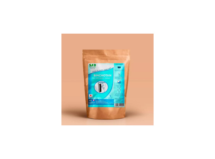 Binchotan 2 bâtonnets