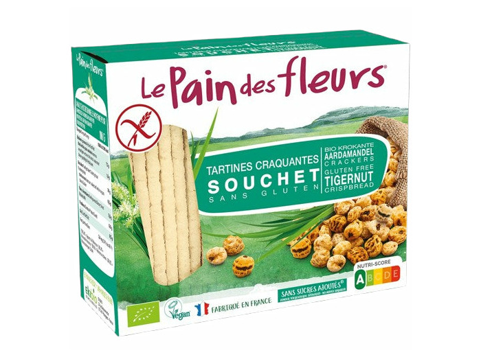 Tartines Craquantes Bio au Souchet-150 g-Le Pain des Fleurs