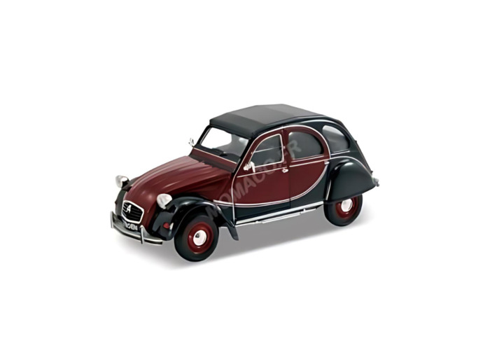 Miniature CITROEN 2CV 6 CHARLESTON - Welly - 1/24 - Citroën