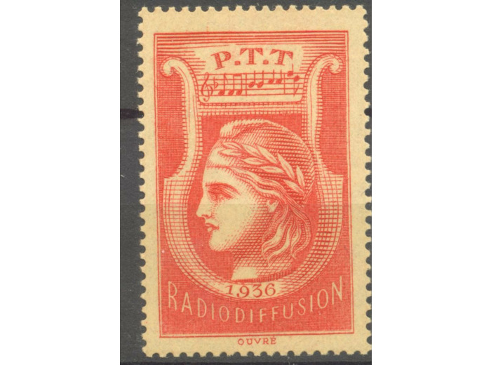 FRANCE RADIODIFFUSION 1936 YVERT 2 NEUF