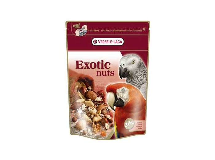Mélange de noix exotiques pour perroquets - 750g