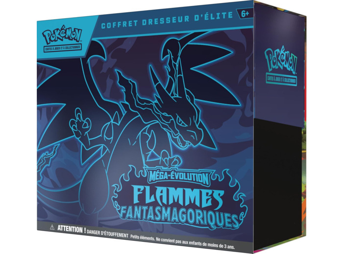 Pokémon ETB Méga-Évolution– Flammes Fantasmagoriques - Version Française