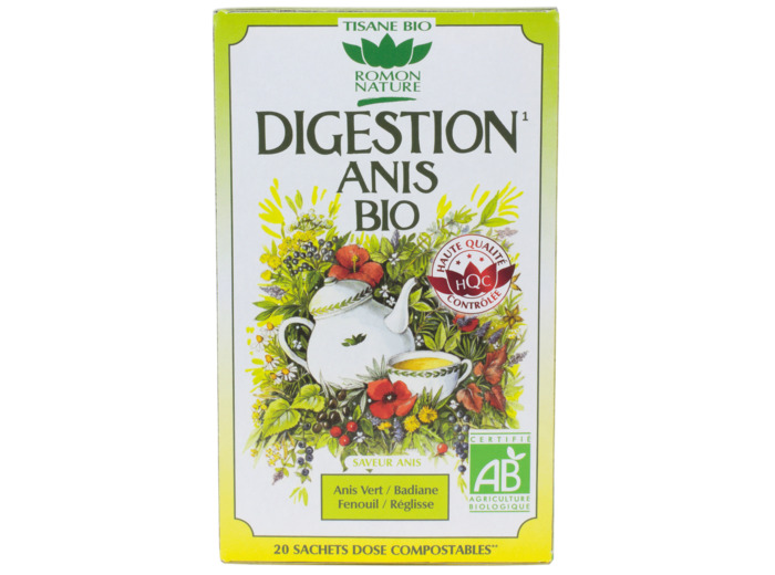 Infusion Digestion Anis Bio 20 Sachets