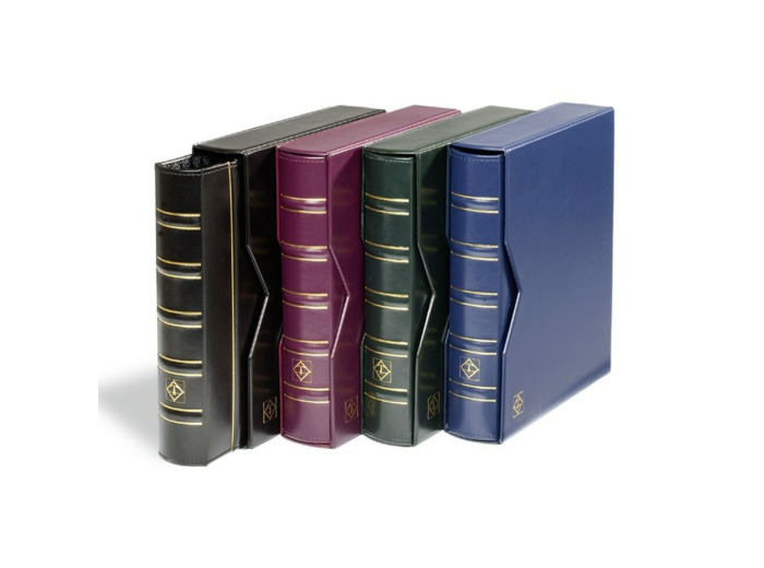 RELIURE OPTIMA CLASSIC avec ETUI 4 Couleurs au choix 313389-318816-330141-324423