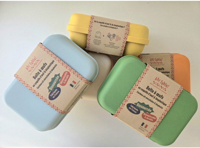 Boîte à Œufs en Coquille d'Œufs