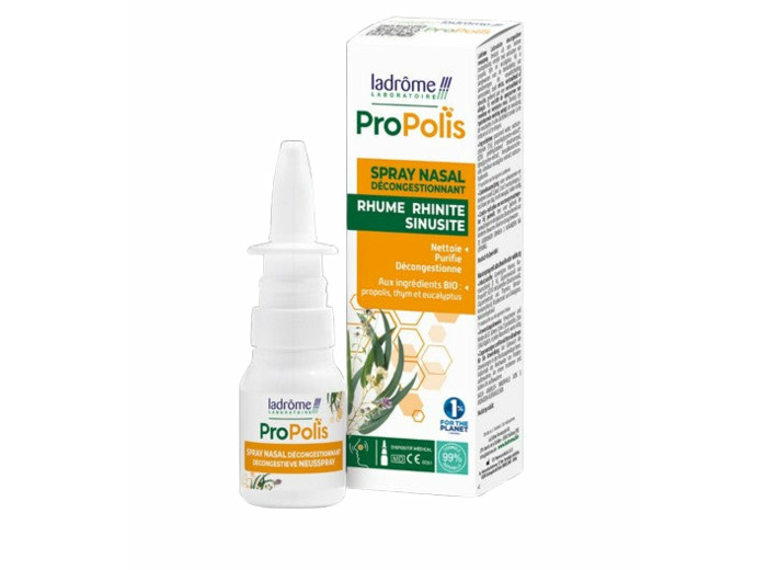 Spray Nasal Décongestionnant à la Propolis-20ml-Laboratoire Ladrôme