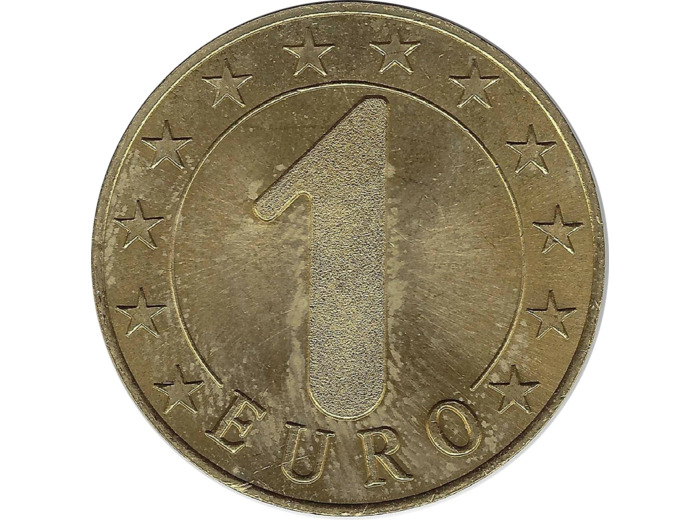 EURO TEMPORAIRE 1 EURO DE PARIS LA DEFENSE 1996 UNC