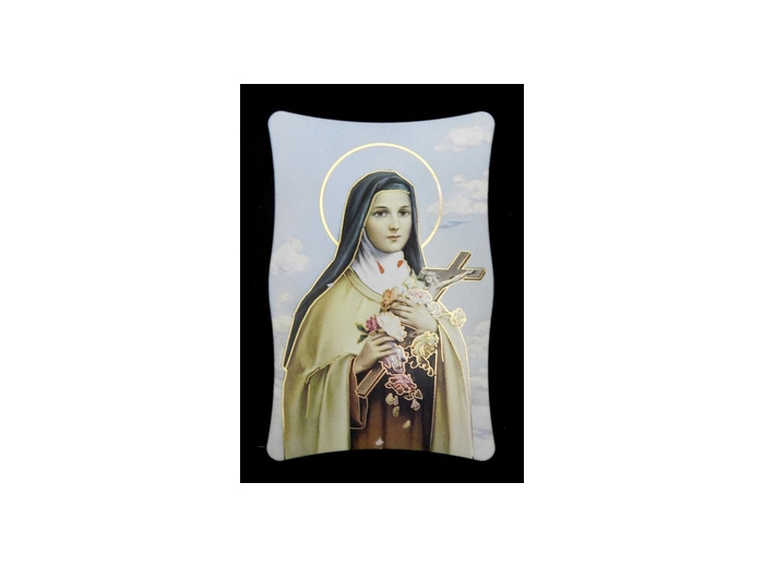Plaque à poser en résine 10x7cm- STE THERESE