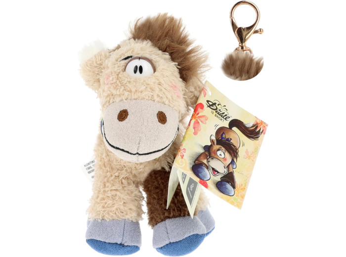 Diddl - Porte-clés Peluche Loupsily 12cm