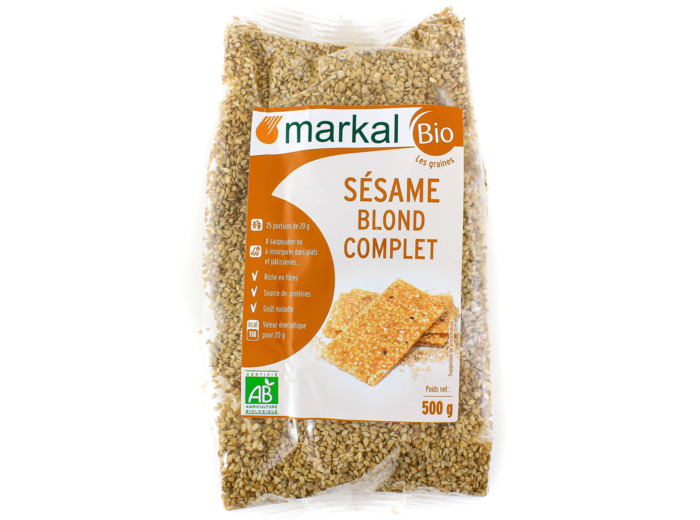 Sésame Blond Complet Bio 500g