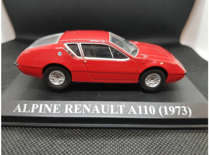 RENAULT ALPINE A 110 1973 ROUGE 1/43 BOITE