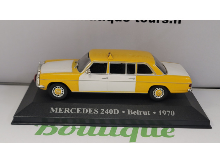 MERCEDES 240D BEIRUT 1970 1/43 (TAXI DU MONDE)