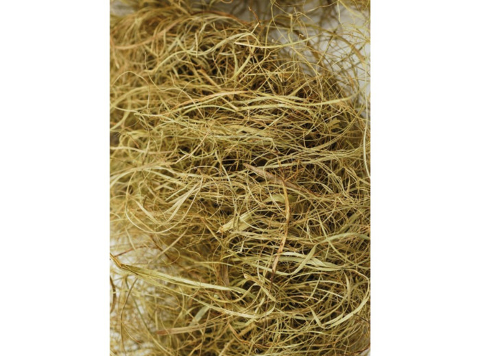 Crin végétal cardé 2kg qualité supérieure PDICRIN2