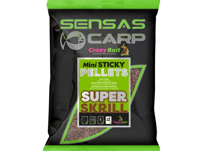 mini stickky pellets super krill