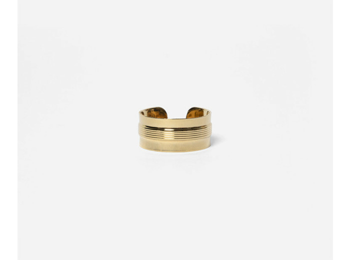 Bague Odessa, dorée et ajustable