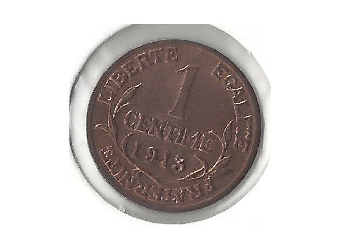 FRANCE 1 CENTIME DUPUIS 1913 SUP/NC