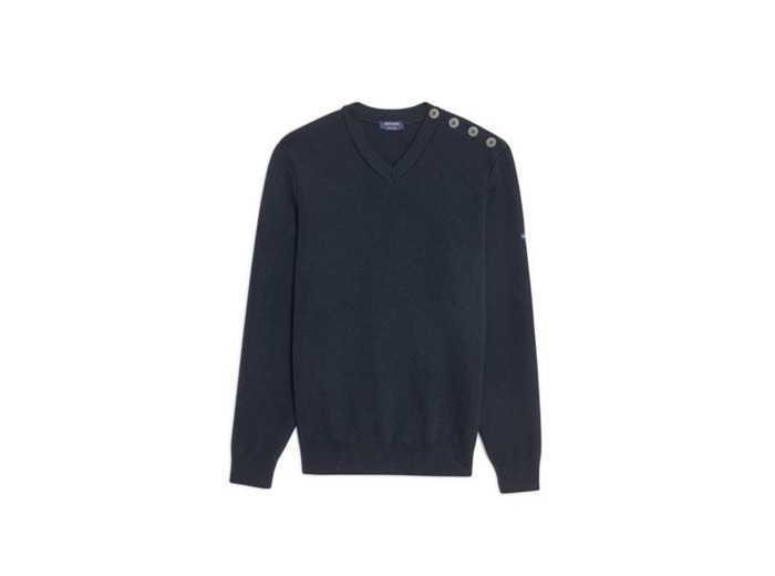 CANCALE COL V MARINE  100% Laine