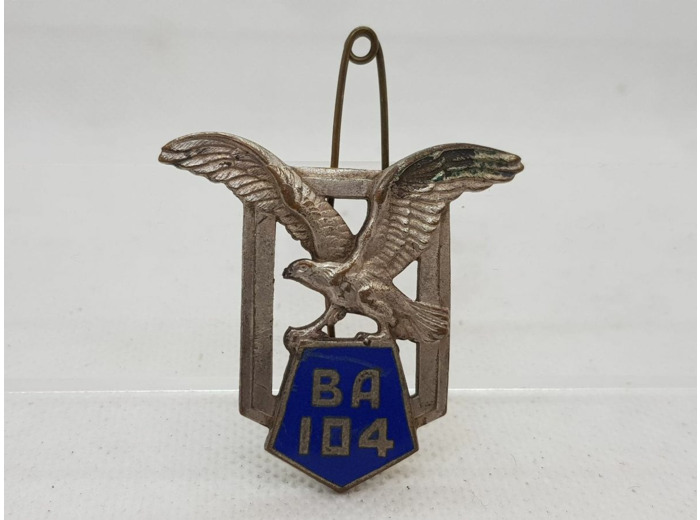 INSIGNE MILITAIRE ARMEE FRANCAISE PARACHUTE BA 104 DRAGO