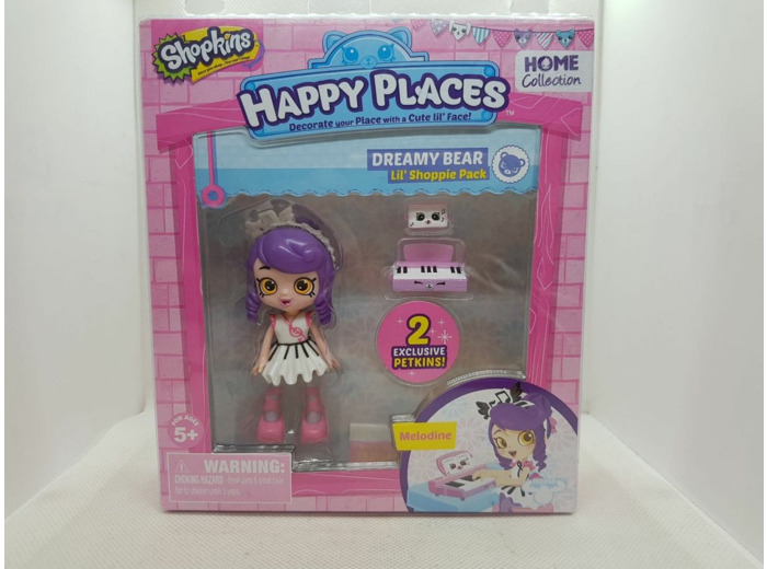 FIGURINE HAPPY PLACES MELODINE de chez SHOPKINS