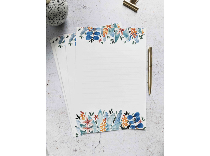 Papier à lettres A4