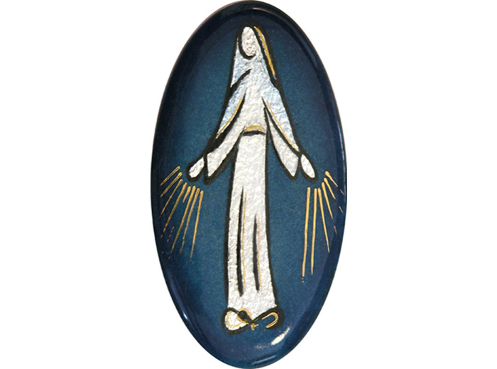 Notre Dame  du Bac 13,3X6,7cm - EMAUX DU LIBAN