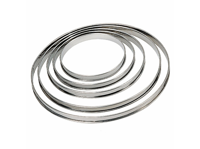 CERCLE A TARTE HAUTEUR 2CM DIAMETRE 24CM