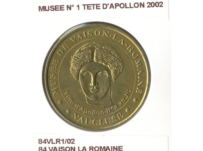 84 VAISON LA ROMAINE MUSEE N1 TETE D'APOLLON 2002 SUP-
