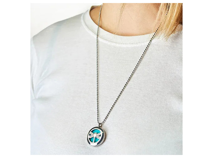 Collier Diffuseur Aromathérapie – Arbre de Vie 25mm