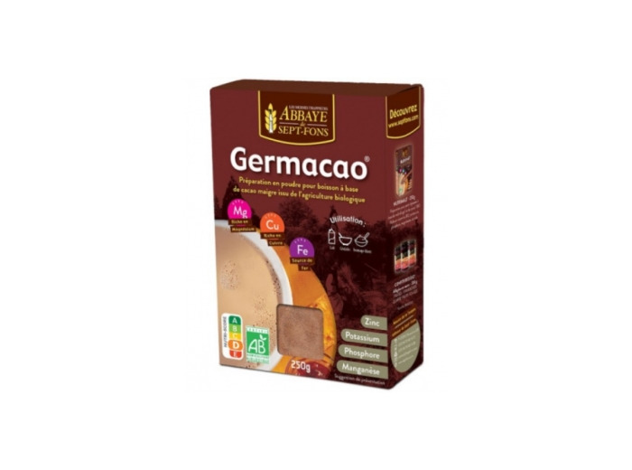 Germacao Petit déjeuner au cacao 250 G