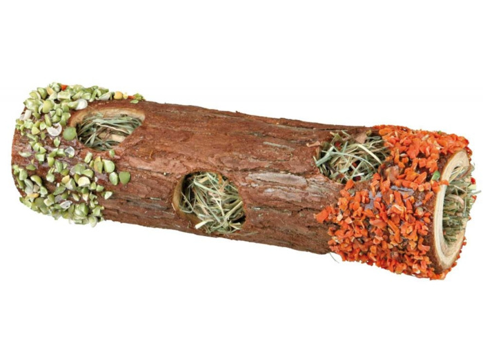 Tunnel en bois avec foin - 20cm