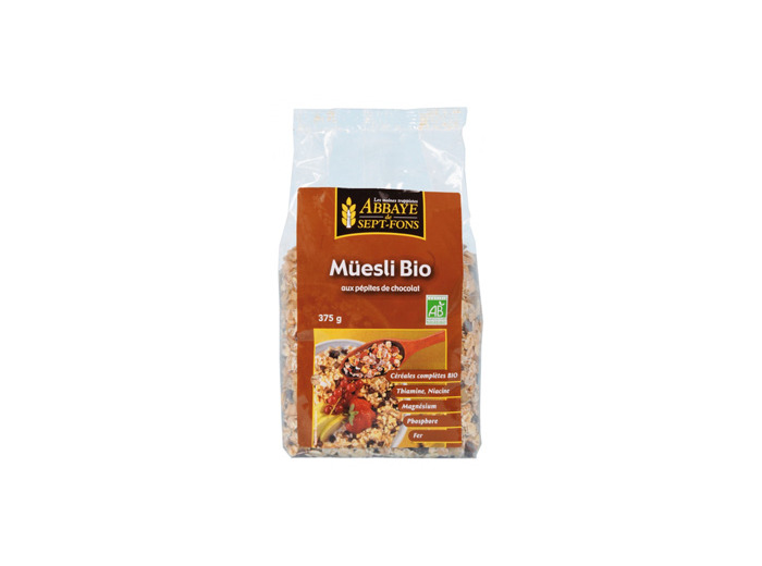 Muesli aux pépites de Chocolat 375g